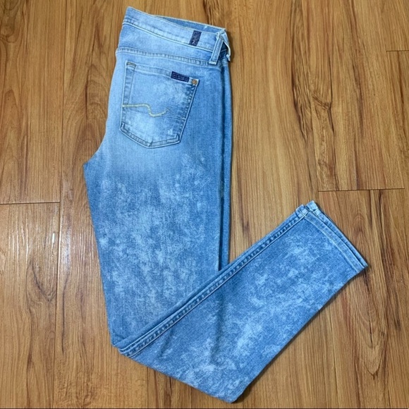 7 For All Mankind Josefina Skinny Boyfriend Jeans - Picture 5 of 14